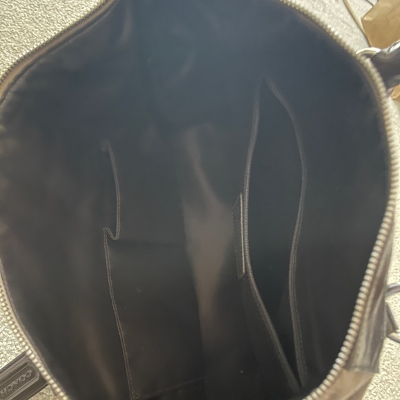 Beautiful Tan and Brown Coach Tote in Great Condition - Picture 2 of 2